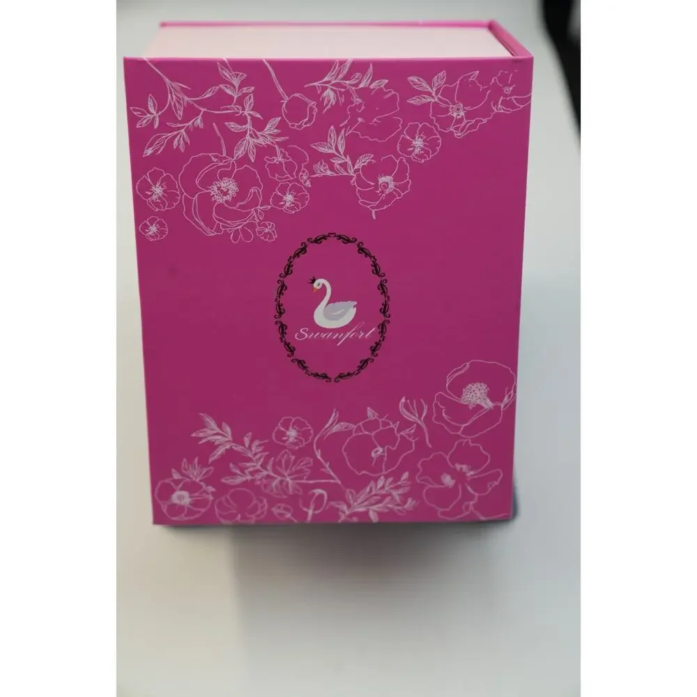 Swanfort 1974 Vintage Limited Edition Etched Glass in Gift‎ Box – New